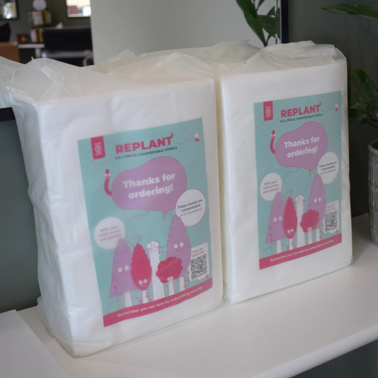 Replant Compostable Salon Towels