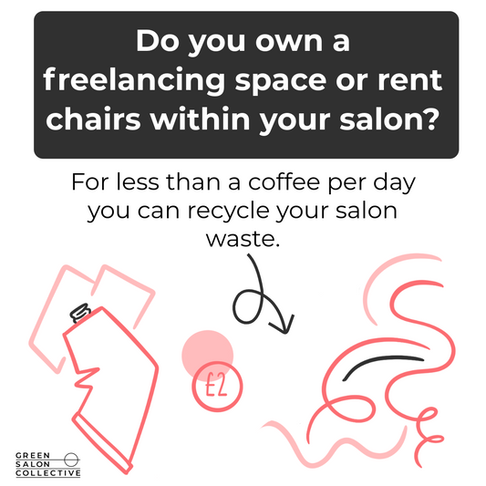 Hair Recycling Made Affordable: Why Every Freelance Salon Space Can Make a Difference for Less Than the Cost of a Coffee