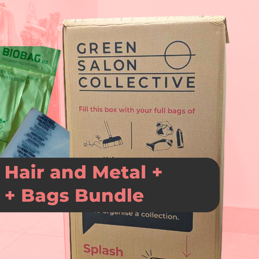 Hair & Metals Returns Box + Bin Bags for Hair & Metals (Membership Bundle)