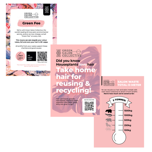 Green Salon Collective Strut Card x3