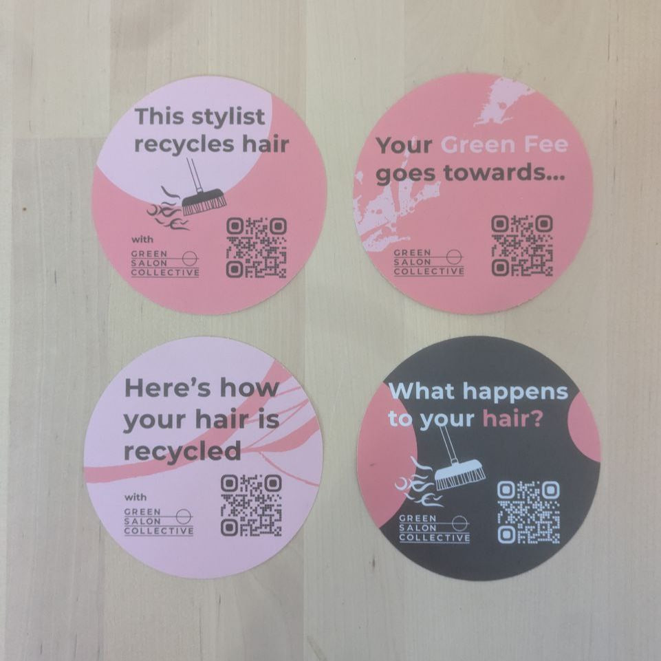 QR Guest Stickers x 4